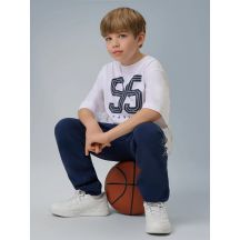 Locker geschnittenes Jungen-T-Shirt mit Aufdruck 4F 4FJRSS26TTSHM3786-10S