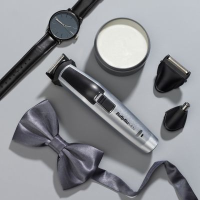 BaByliss 8-in-1 Titan Silber, Schwarz