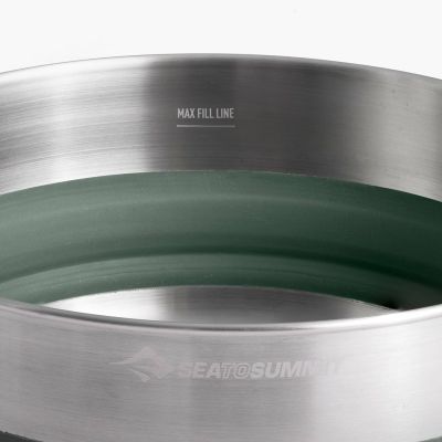 13. Sea To Summit Umweg-Kanister 3L Grün, Edelstahl