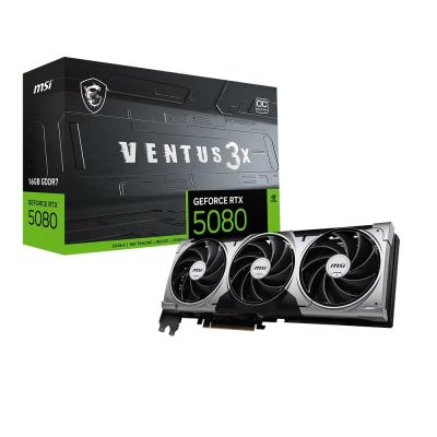 Grafikkarte MSI RTX 5080 16G VENTUS 3X OC BLACK