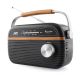 3. JVC Tragbares Radio RA-E215G Grau