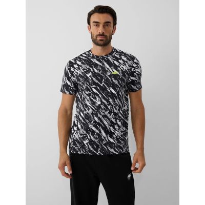 Herren-T-Shirt mit Regular Fit und Allover-Print 4F 4FRAW26TTSHM4664-20A
