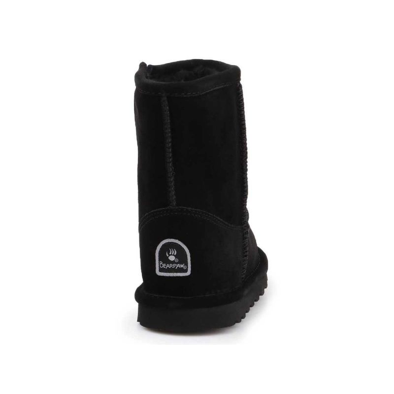 6. BearPaw Elle Toddler Zipper Black Jr 1962TZ-011 Schuhe