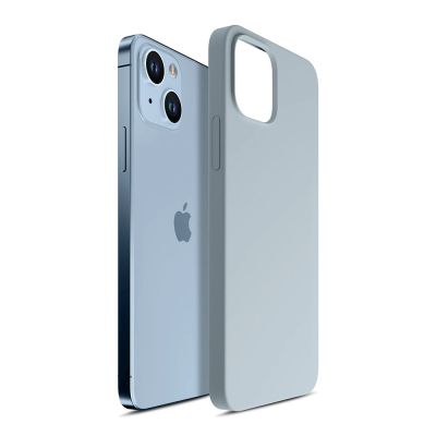 8. 3mk Hardy Silikon MagCase für iPhone 14 Plus – Blau