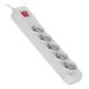 4. Activejet 5-poliger/5-poliger Überspannungsschutz (10 A; 2300 W) 5 m; grau