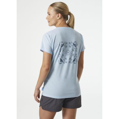 11. Helly Hansen Skog Recyceltes Grafik-T-Shirt W 63083 513