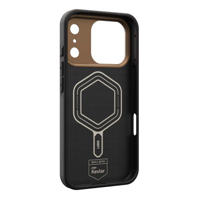9. UAG Fibr Armr MagSafe - iPhone 17 Pro Hülle kompatibel mit MagSafe (Kevlar Graphit / Bronze)