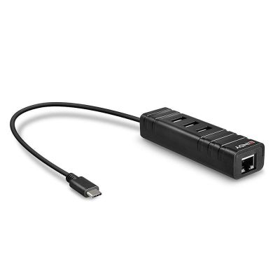 4. Lindy 43249 USB 3.2 Gen 1 (3.1 Gen 1) Typ-C Hubs und Konzentratoren 5000 Mbit/s Schwarz