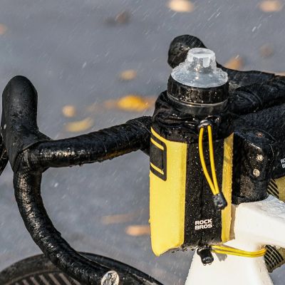 5. Rockbros AS-162 Wasserdichte Lenkerflaschentasche – Gelb