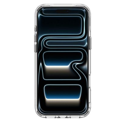 3. Spigen Ultra Hybrid Optik S MagSafe Hülle für iPhone 18 Pro Max / 17 Pro Max – Transparent Silber