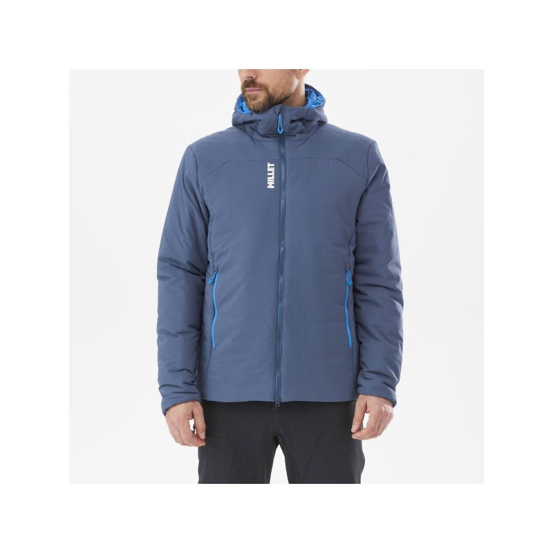 8. MILLET M Mixt Warm Hoodie Jacke Marineblau