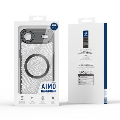 9. Dux Ducis Aimo Mag Case mit Magnetring für iPhone 17 Air – Schwarz