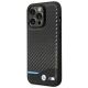 2. BMW Leder-Carbon-Hülle für iPhone 14 Pro Max – Schwarz