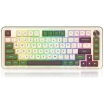REDRAGON K681CGC-RGB-PRO Cyrus Tastatur USB + RF Wireless + Bluetooth Weiß, Grün