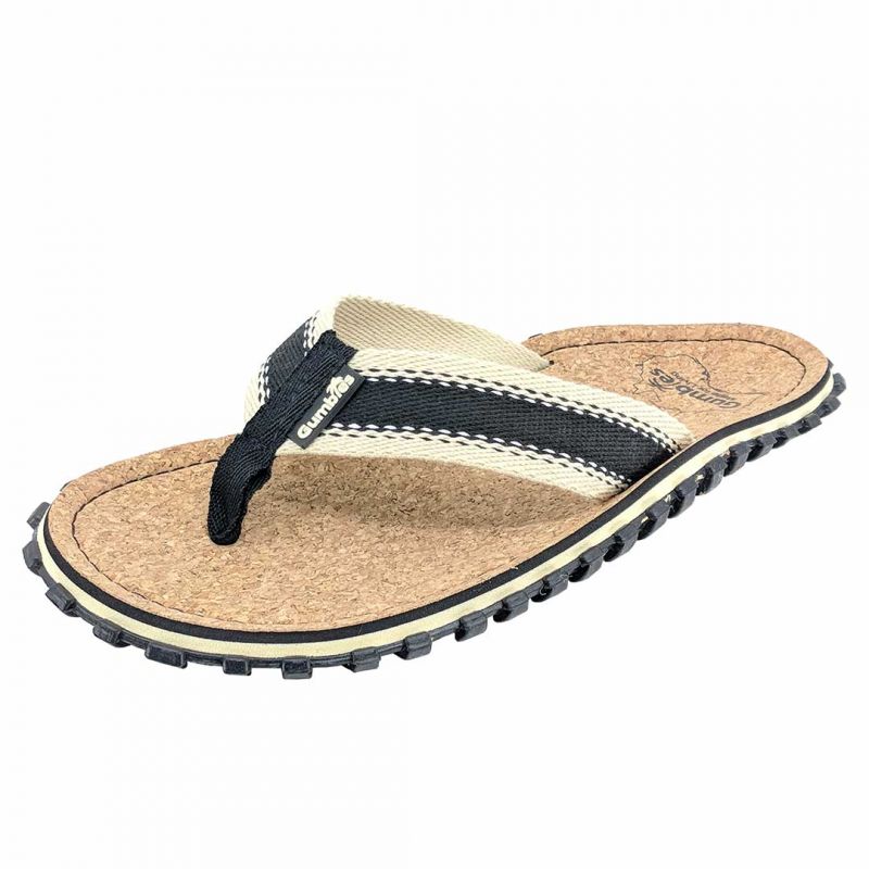 7. Gumbies Corker Flip-Flops G-CO-UNI-BL