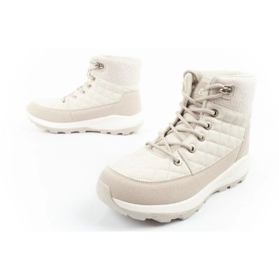 8. Lee Cooper Damen Winter-Wandersportschuhe, isoliert, creme, Öko-Leder