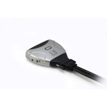 LevelOne KVM-0260 KVM-Switch Schwarz, Grau