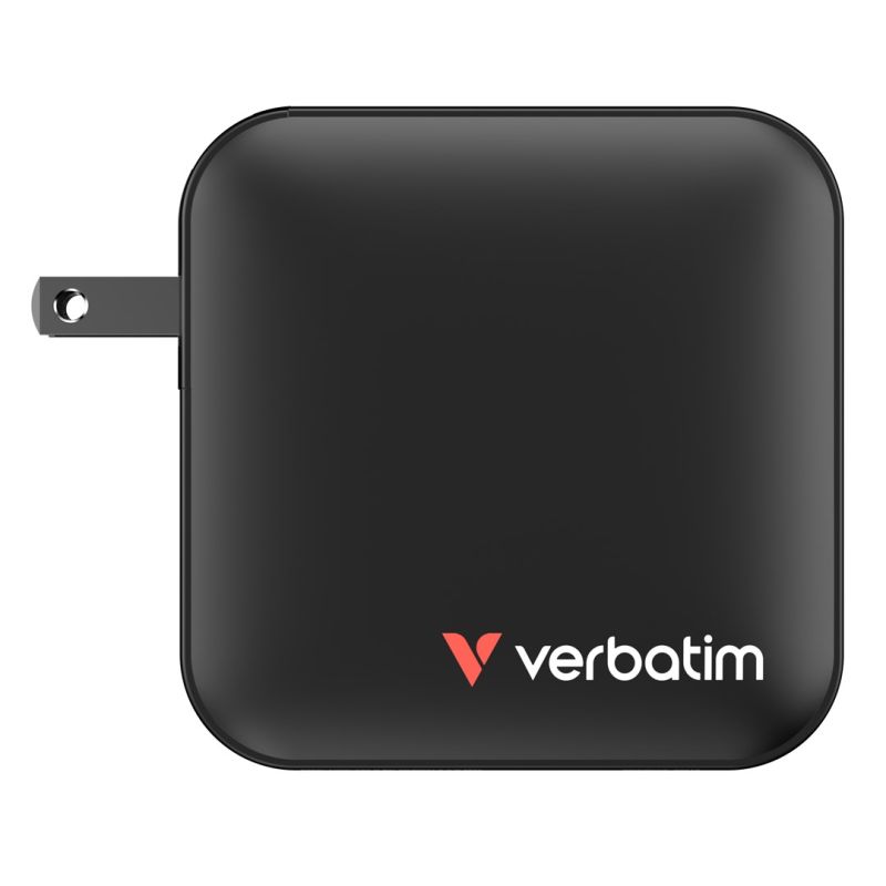 6. Verbatim Mini-GaN-Ladegerät 165W 3xUSB-C 1xUSB-A US/EU/UK