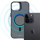 4. 3mk Smoke MagCase Hülle mit MagSafe für iPhone 14 Pro – durchscheinend