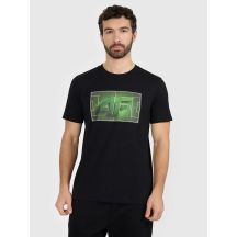 Herren-T-Shirt mit Aufdruck, regulär, Größe 4F 4FRAW25TTSHM3612-20S