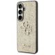 2. Guess Fixed Glitter Big 4G Metal Logo Hülle für Samsung Galaxy S26 - Gold
