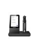 6. Yealink WH67 UC Kabelloses Headset mit Ohrbügel, Kopfbügel und Nackenbügel, inklusive Bluetooth-Ladestation für Büro/Callcenter, Schwarz