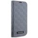 5. Karl Lagerfeld KLBKP14LSAKLHPG iPhone 14 Pro 6,1" Bücherregal Silber/Silber Saffiano-Monogramm