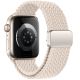 2. Tech-Protect Nylonmag-Armband für Apple Watch 4 / 5 / 6 / 7 / 8 / 9 / SE / Ultra 1 / 2 (42 / 44 / 45 / 49 mm) – Beige