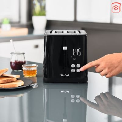 18. Tefal TT6408 Toaster 2 Scheiben Schwarz 850 W