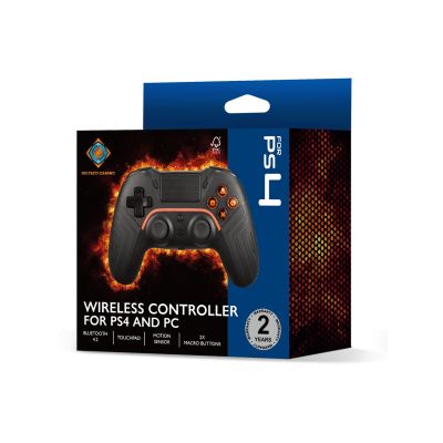 3. Deltaco Gaming GAM-139 Gamecontroller Schwarz Bluetooth/USB Gamepad Digital Android, PC, PlayStation 4