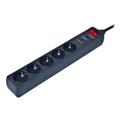 ENERGENIE SPG5-C-5 Steckdosenleiste (5 x VDE; 1,5 m; schwarz)