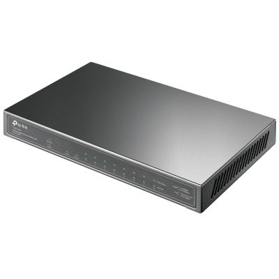 5. TP-Link TL-SG1210P Netzwerk-Switch, unmanaged Gigabit Ethernet (10/100/1000), PoE-Unterstützung, Grau