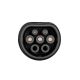 3. AKYGA Adapter EV Typ 1/2 männlich – weiblich AK-SC-E09
