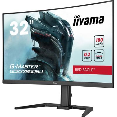 3. iiyama G-MASTER GCB3280QSU-B2 Computermonitor 80 cm (31,5") 2560 x 1440 px Dual QHD LED Schwarz