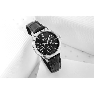 5. CASIO LTP-V300L-1 Damenuhr + Box