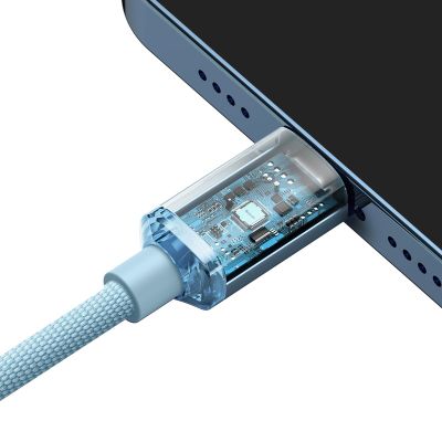4. Baseus CAJY001303 Lightning – USB-C PD-Kabel 20 W 480 Mbit/s 1,2 m – blau