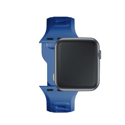 10. 3mk Silikon- Watch für Apple Watch 38/40/41 mm – Blau