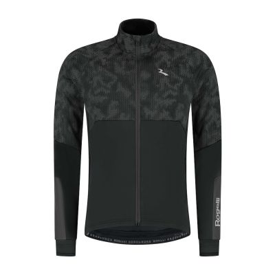 Rogelli ESSENTIAL HIVIS II Winterjacke schwarz 3XL