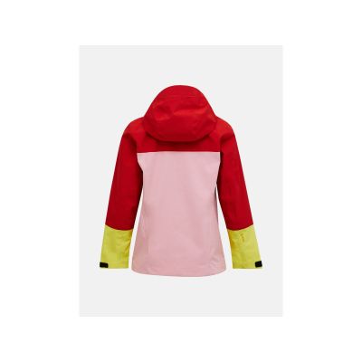 3. PEAK PERFORMANCE W Trail Hipe 2,5L Shelljacke für Damen, Rot