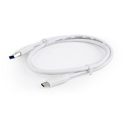 4. GEMBIRD CCP-USB3-AMCM-1M-W Kabel (USB Typ CM - USB 3.0 M; 1 m; weiß)