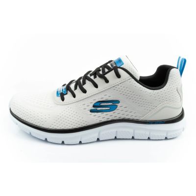 2. Skechers Herren-Sportschuhe Track-Ripkent, bequem, leicht, modisch, ecru