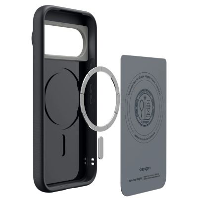 6. Spigen Nano Pop MagSafe Hülle für Google Pixel 11 Pro – Schwarz und Grau