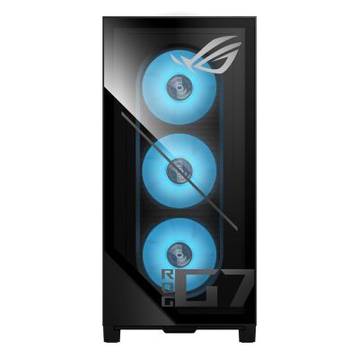 4. ASUS ROG G700 G700TF-7265KF577W Intel Core Ultra 7 265KF 32 GB DDR5-SDRAM 1 TB SSD NVIDIA GeForce RTX 5080 Windows 11 Home Tower-PC Schwarz