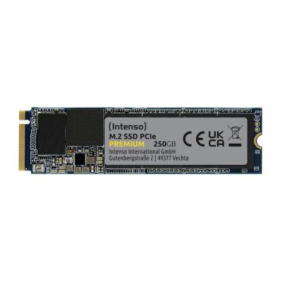 3. Intenso M.2 SSD PCIe Premium 250 GB PCI Express 3.0 NVMe