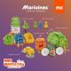 5. Marioinex Mini-Waffel-Bausteine – Stadt: Müllwagen, 148 Teile