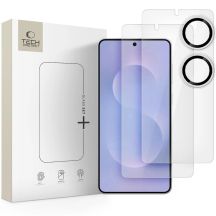 Tempered Glass Tech-Protect Glass Set+ 3er-Pack für Samsung Galaxy S25 Edge - transparent