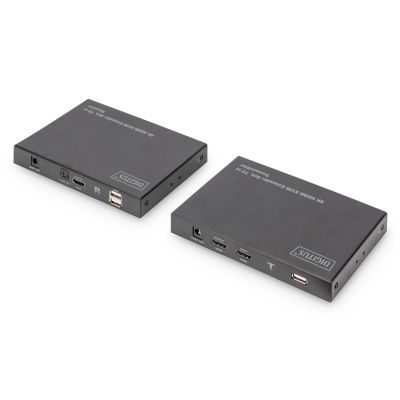 3. KVM HDMI+USB-Extender 70 m Cat. 6 UTP/IP 4K 60Hz Audio (Set)