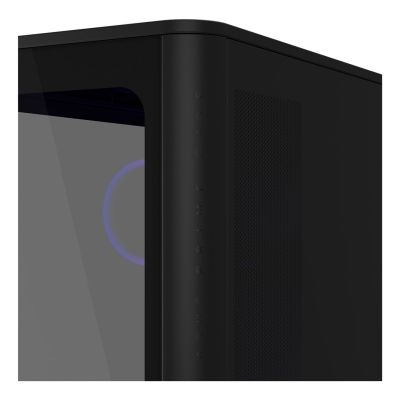 16. ASUS PRIME AP304 TG ARGB SCHWARZES Gehäuse