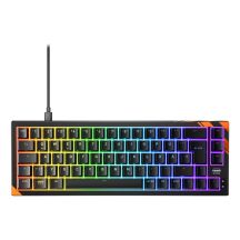 CHERRY K5 PRO TMR COMPACT Gaming-Tastatur USB QWERTZ Deutsch Schwarz, Orange