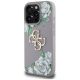 2. Guess Grained Roses Big 4G Logo iPhone 16 Pro Hülle - Lila